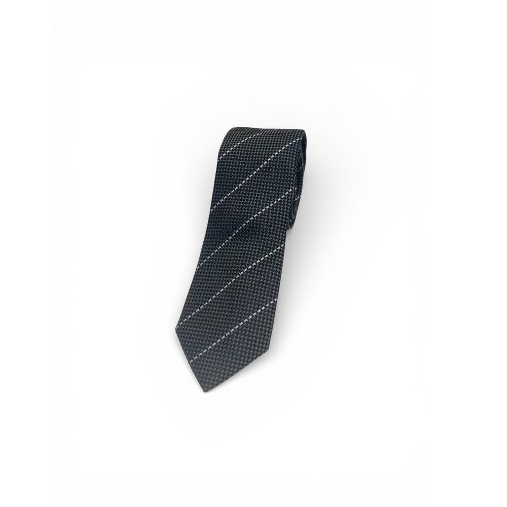Charles Tyrwhitt of Jermyn St Silk Tie‎ Stripe Green Gray & Blue